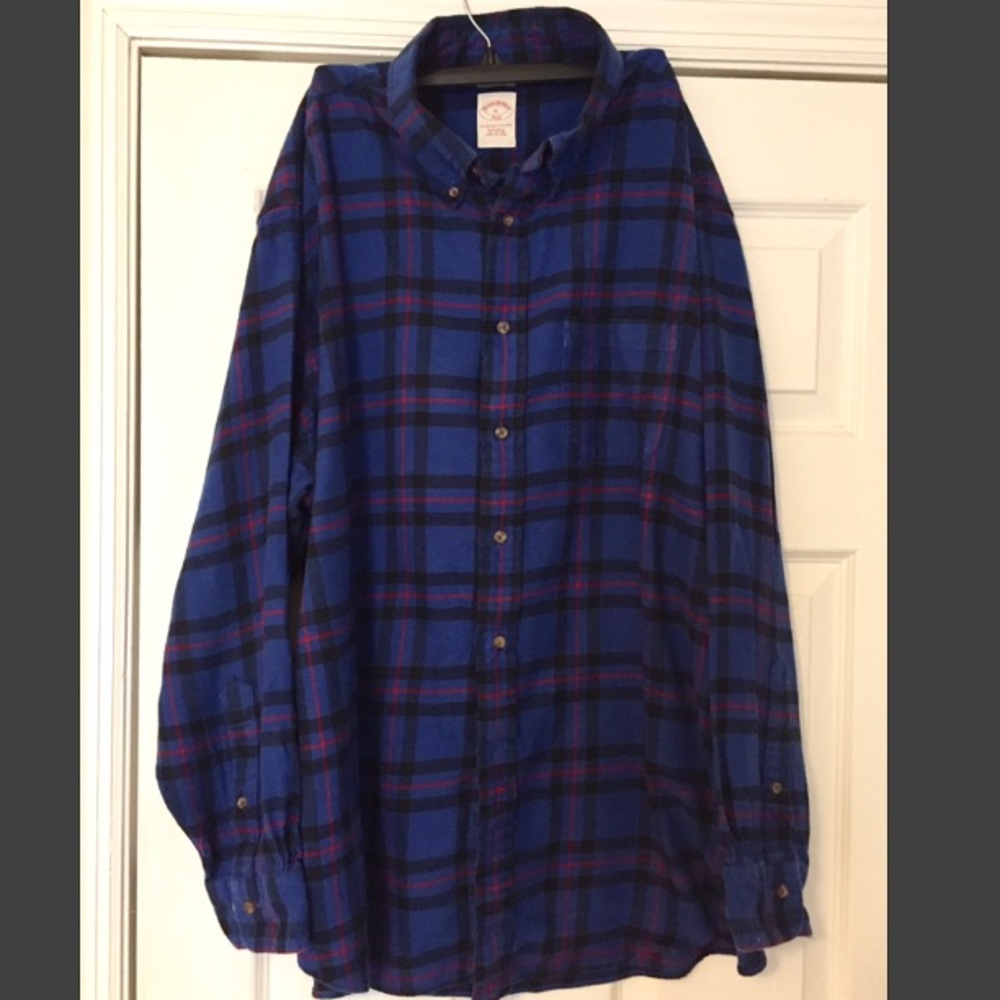 Men’s Brooks Brothers 346 Flannel Shirt